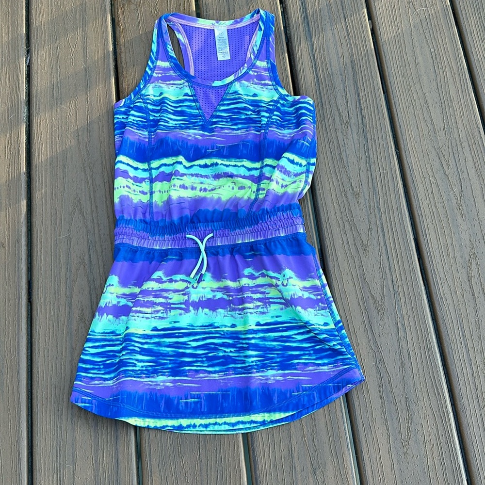Girls Ivivva tennis athletic golf pickel ball Pickelball dress. EUC small